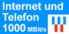 NetCologne Internet und Telefon 1000 MBit/s Tarif (Doppel-Flat)