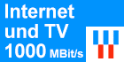 NetCologne Internet und TV 1000 MBit/s – Kombipaket