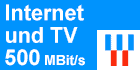 NetCologne Internet und TV 500 MBit/s – Kombipaket
