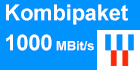 NetCologne Kombipaket 1000 - Internet, Telefon und Fernsehen / TV