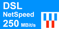 NetCologne DSL NetSpeed 250 Tarif - schnelles Internet