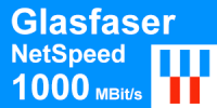 NetCologne Glasfaser NetSpeed 1000 Tarif - Gigabit Internet